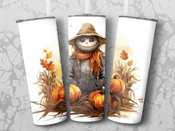 20oz Autumn Tumbler Tapered Straight