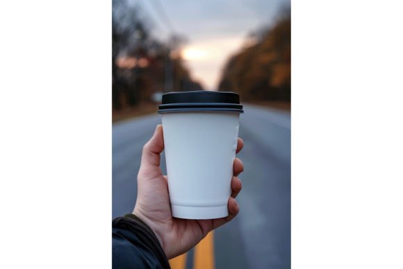 Human Hand Holding White Paper Cup