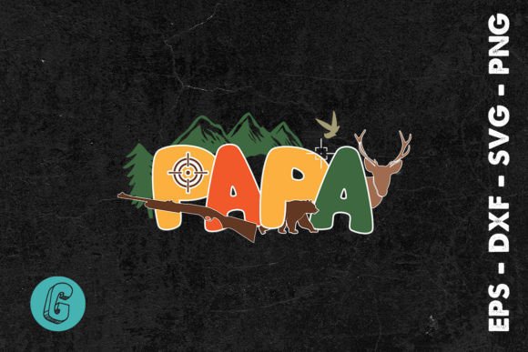 Hunting Dad Dad Hunter Deer SVG