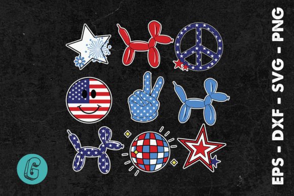 Independence 4th of July SVG