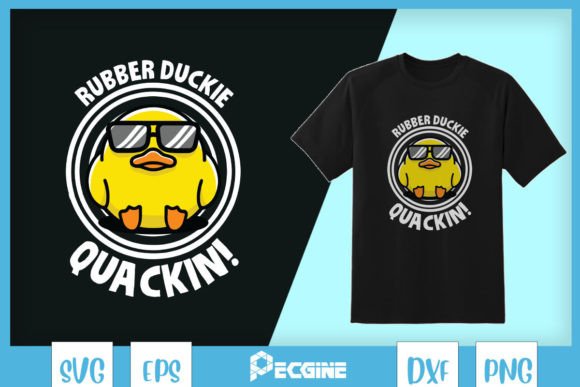 Release the Quackin I Love Duck SVG